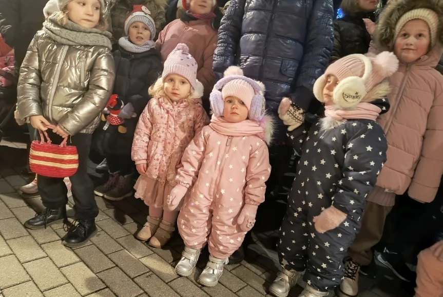 Tczew - Mikołaj odpalił w Tczewie święta