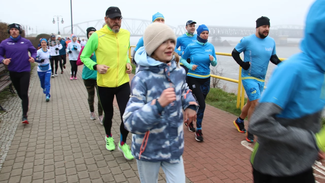 Tczew - Parkrun na niebiesko