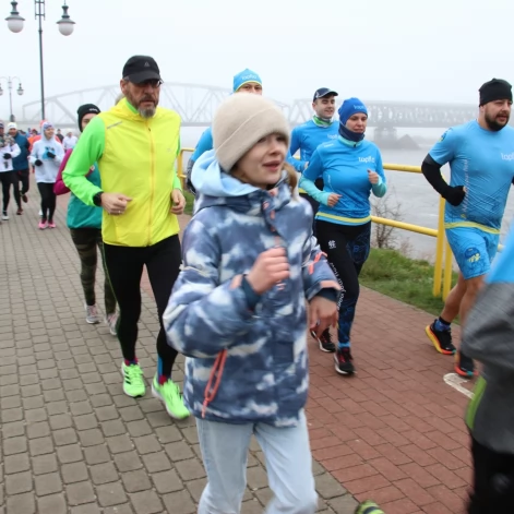 Tczew - Parkrun na niebiesko