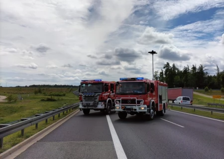 Tczew - Cztery osoby - w tym dzieci - ranne w wypadku na A1