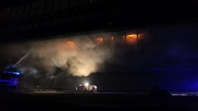 Tczew - Pożar Mostu Tczewskiego. "Nie będzie opóźnień w remoncie"