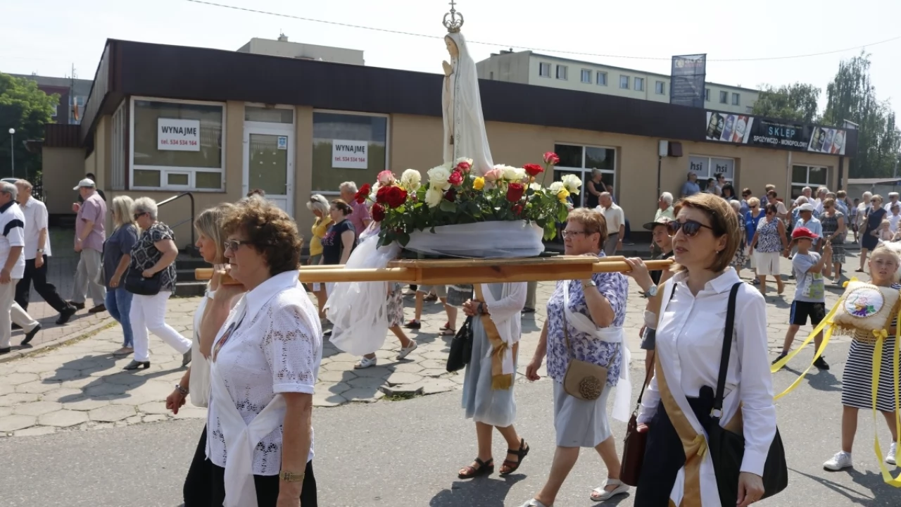 Tczew - Boże Ciało - procesja z Najświętszym Sakramentem