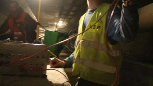 Tczew - 900 ton na moście - ostatnie próby obciążeniowe