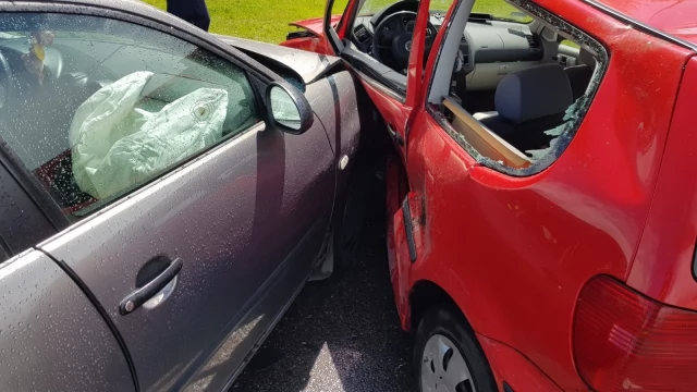 Tczew - Wypadek na Rokickiej - jedna osoba poszkodowana