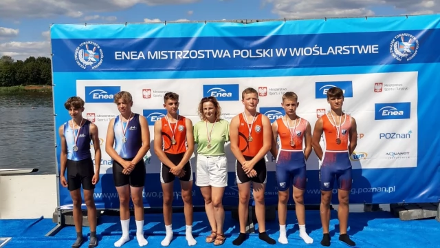 Tczew - Brązowy medal Mistrzostw Polski Młodzików dla wioślarzy z Tczewa!