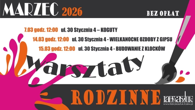 Tczew - Warsztaty rodzinne w Fabryce Sztuk