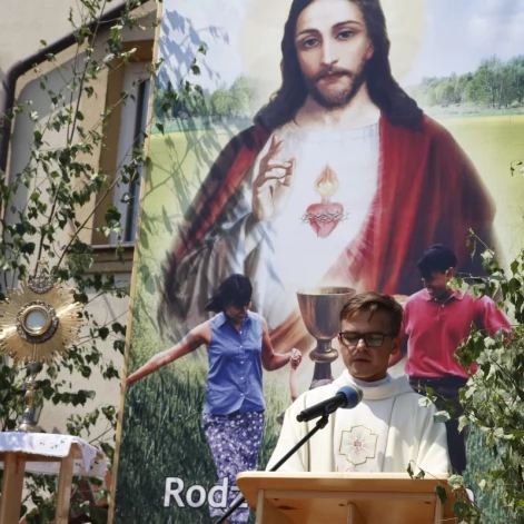 Tczew - Boże Ciało - procesja z Najświętszym Sakramentem