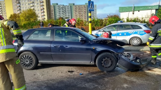 Tczew - Wypadek na skrzyżowaniu Kociewskiej i Żwirki. Dwie osoby poszkodowane
