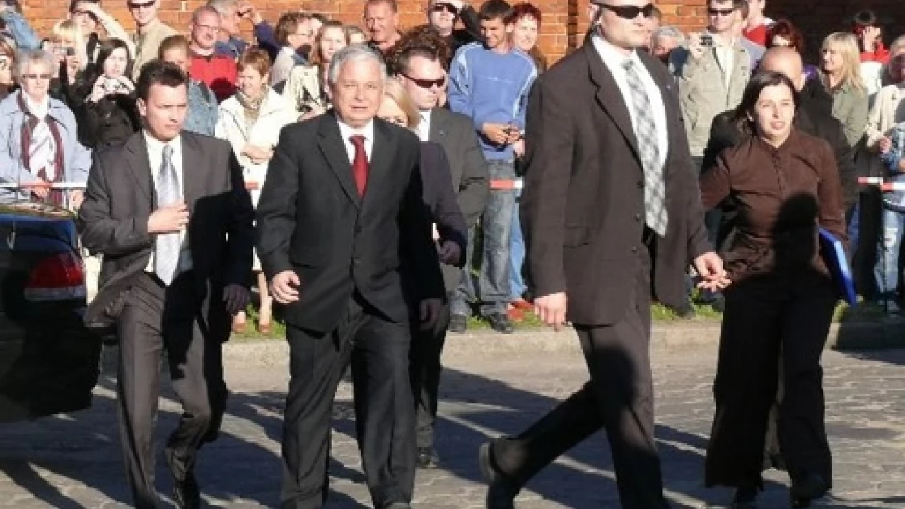 Tczew - Lech Kaczyński w Tczewie