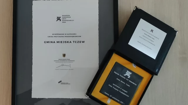 Tczew - Tczew z wyróżnieniem "Gmina Przyjazna Przedsiębiorcom"