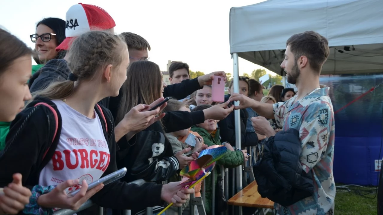 Tczew - Michał Szczygieł i Ania Wyszkoni w Tczewie