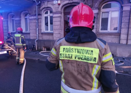 Tczew - Pożar na Słowackiego [AKTUALIZACJA]