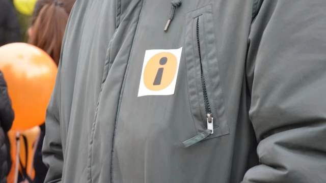 Tczew - Manifestacja pod delegaturą kuratorium. "Oświata stoi nad przepaścią"