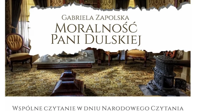 Tczew - "Moralność Pani Dulskiej" Gabrieli Zapolskiej czyli Narodowe Czytanie w Tczewie  