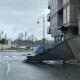 Tczew - Uwaga - bardzo mocno wieje! Może być niebezpiecznie