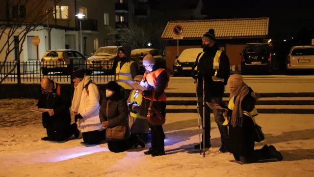 Tczew - Ekstremalna droga krzyżowa na ulicach Tczewa [FOTO]