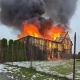 Tczew - Pożar w Rajkowach. Spłonęły budynki gospodarcze
