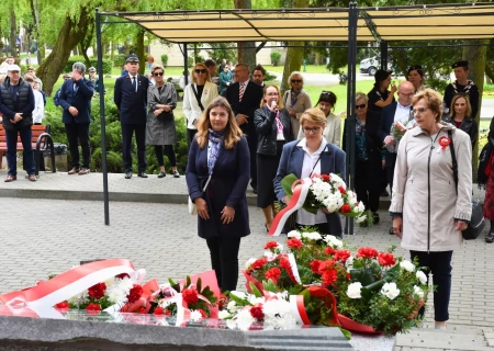 Tczew - Tczew uczcił 234. rocznicę uchwalenia Konstytucji 3 Maja