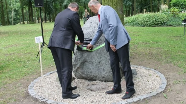 Tczew - Willy Muscate upamiętniony w parku, który założył