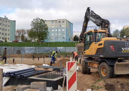 Tczew - Budują wodny plac zabaw