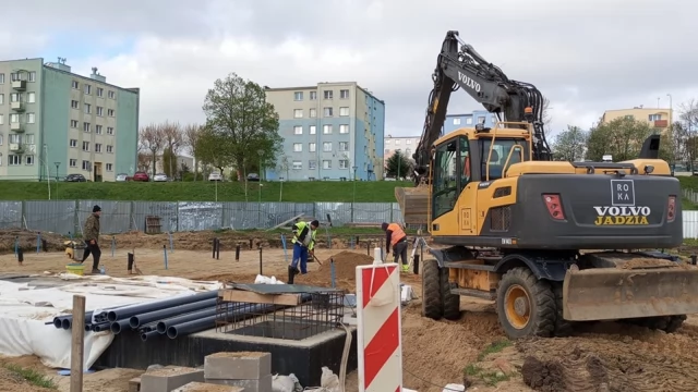 Tczew - Budują wodny plac zabaw
