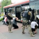 Tczew - Atak terrorystyczny na autobus - negocjacje przed ratuszem