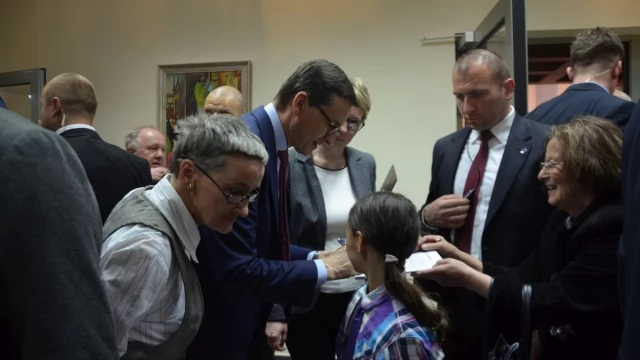 Tczew - Mateusz Morawiecki w Pelplinie. Zapytaliśmy o Most Tczewski