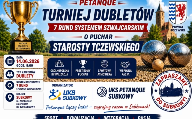 Tczew - Turniej Dubletów Petanque