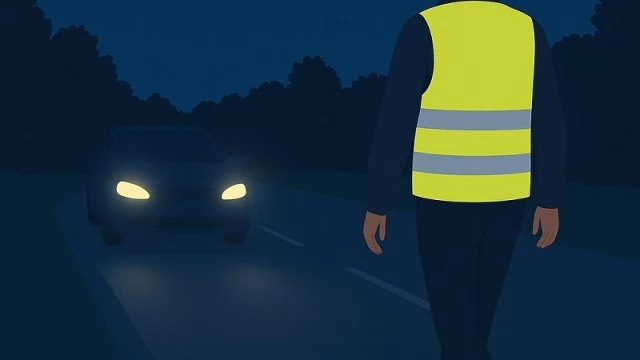 Tczew - Kamizelka odblaskowa - niewielki wysiłek, wielkie bezpieczeństwo