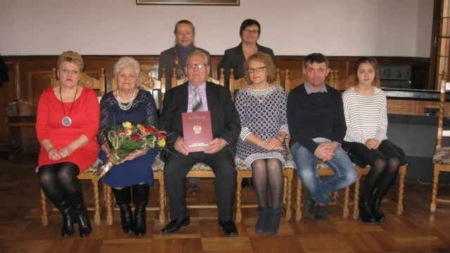 Tczew - Diamentowe Gody w Piasecznie - 60 lat razem