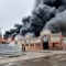 Tczew - Wielki pożar w Gdańsku - w środku 1500 rowerów MEVO. Na miejscu strażacy z Tczewa