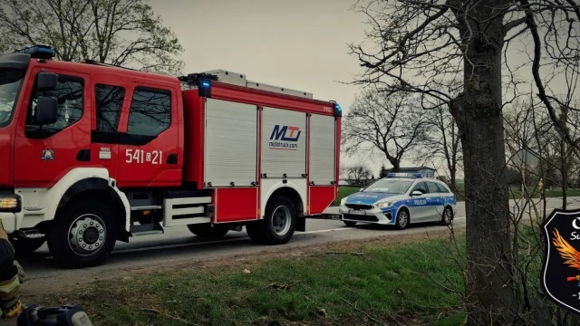 Tczew - Wypadek na DK91. Jedna osoba została ranna