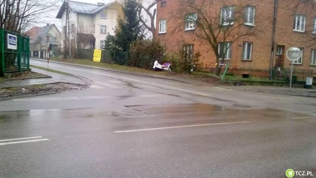 Tczew - Kolizja na Bałdowskiej