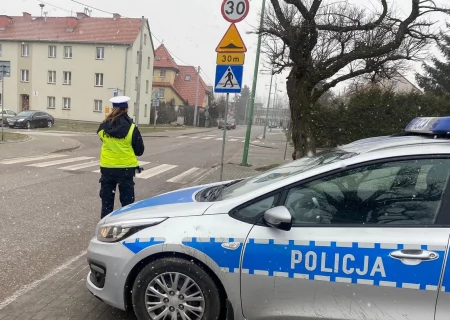 Tczew - "Bezpieczny pieszy" - trwają policyjne działania