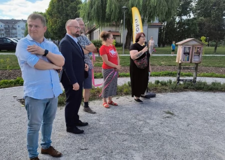 Tczew - Biblioteka plenerowa na Piotrowie