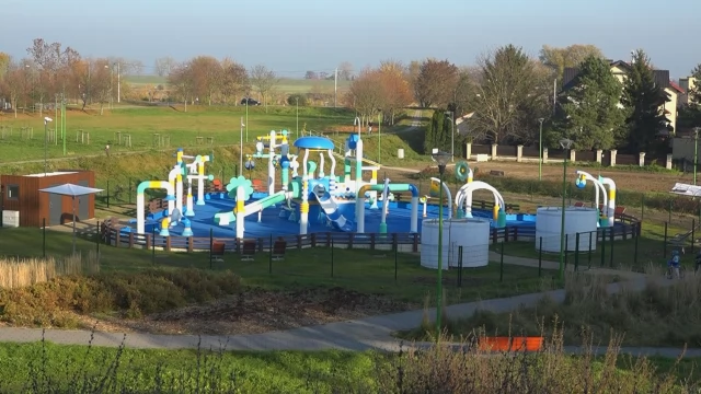 Tczew - Wodny plac zabaw gotowy