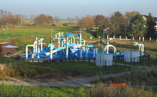 Tczew - Wodny plac zabaw gotowy