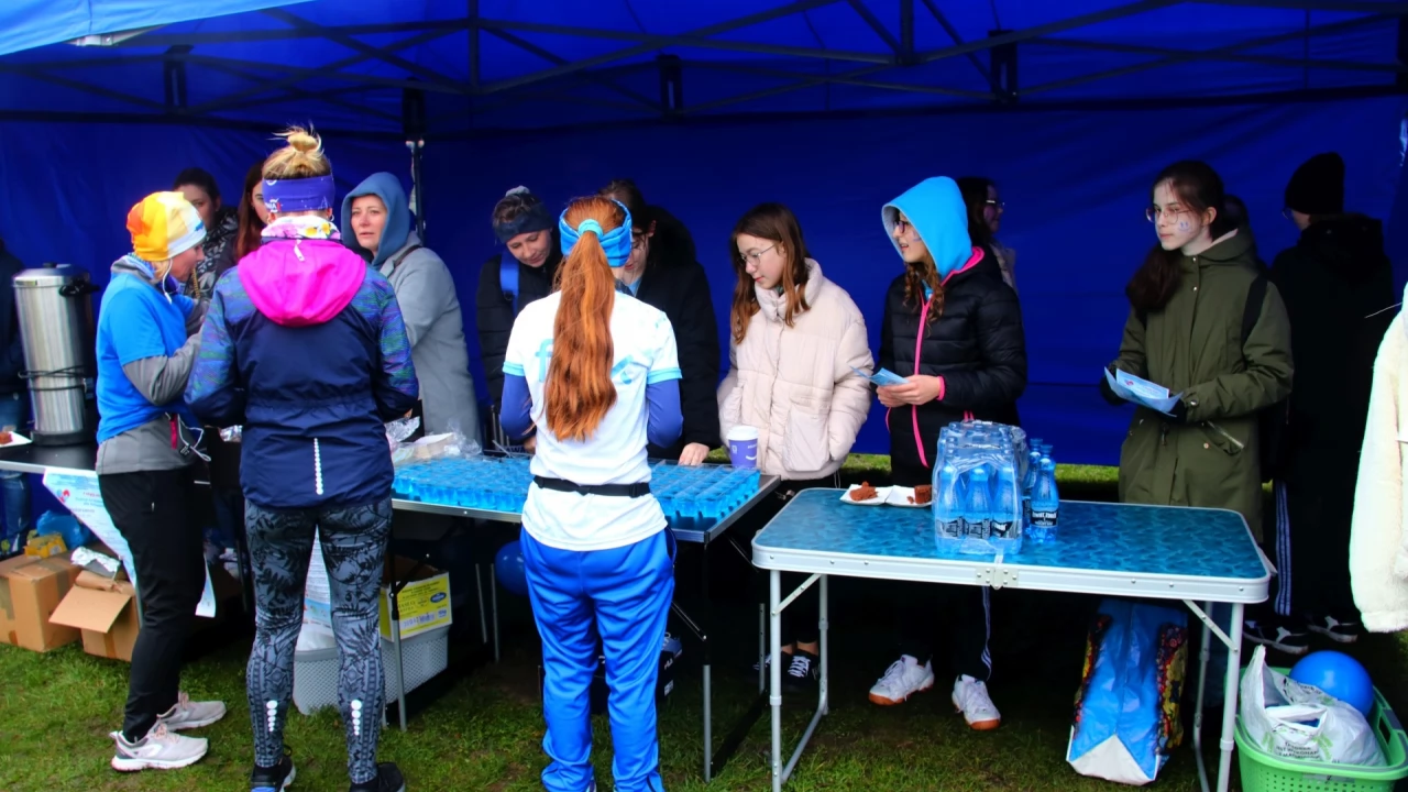 Tczew - Parkrun na niebiesko
