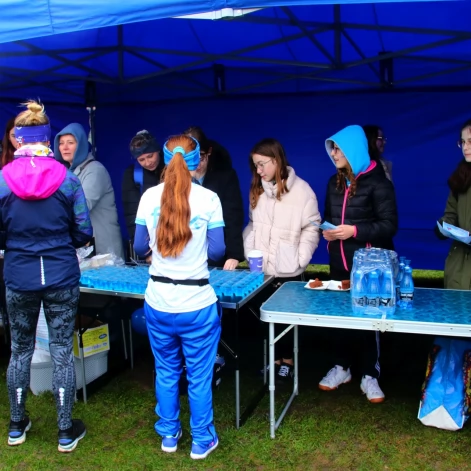 Tczew - Parkrun na niebiesko