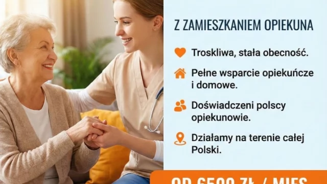 Tczew - Oferujemy opiekę osób starszych z zamieszkaniem
