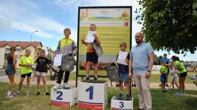 Tczew - Podsumowanie rywalizacji szkół Miasta Tczewa i Powiatu Tczewskiego w ramach parkrun Tczew