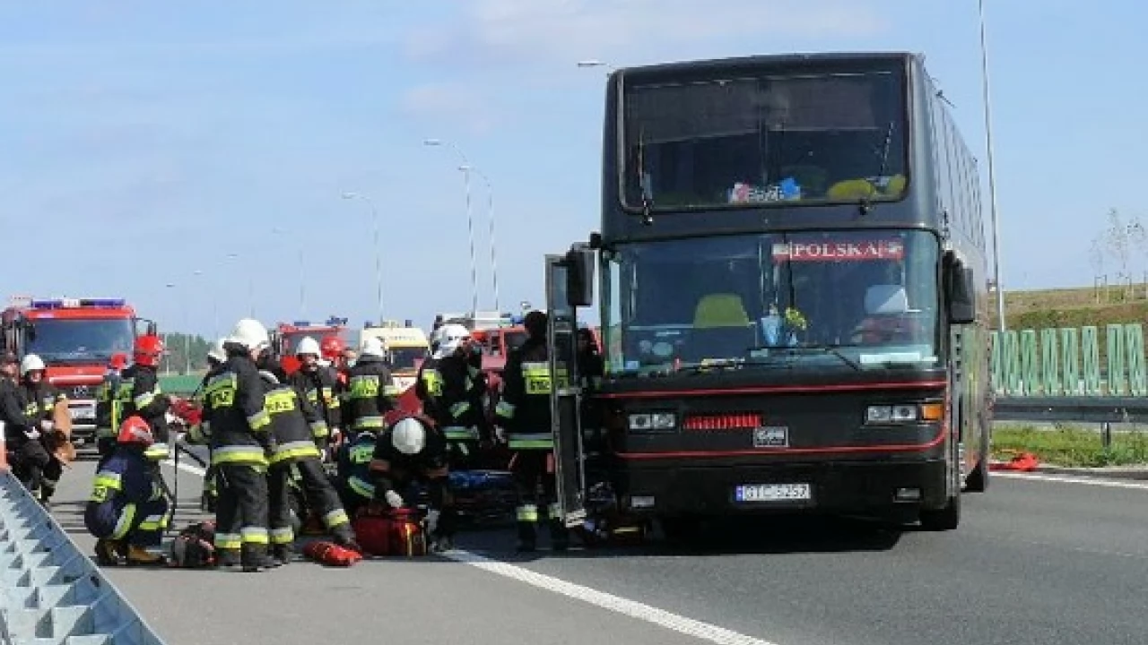 Tczew - Ratownicy na A1