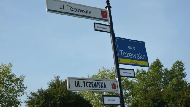 Tczew - Ulice Tczewskie już na swoim miejscu