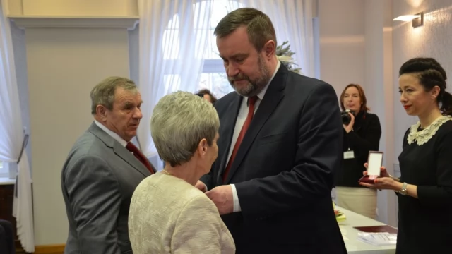 Tczew - Jubilaci nagrodzeni za długoletnie pożycie