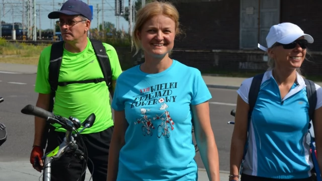 Tczew - I pojechali! Wielki Przejazd Rowerowy wyruszył