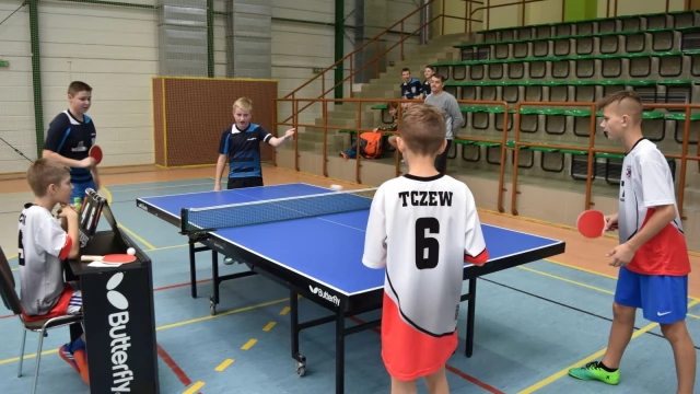 Tczew - Młodzieżowe zmagania w tenisie stołowym
