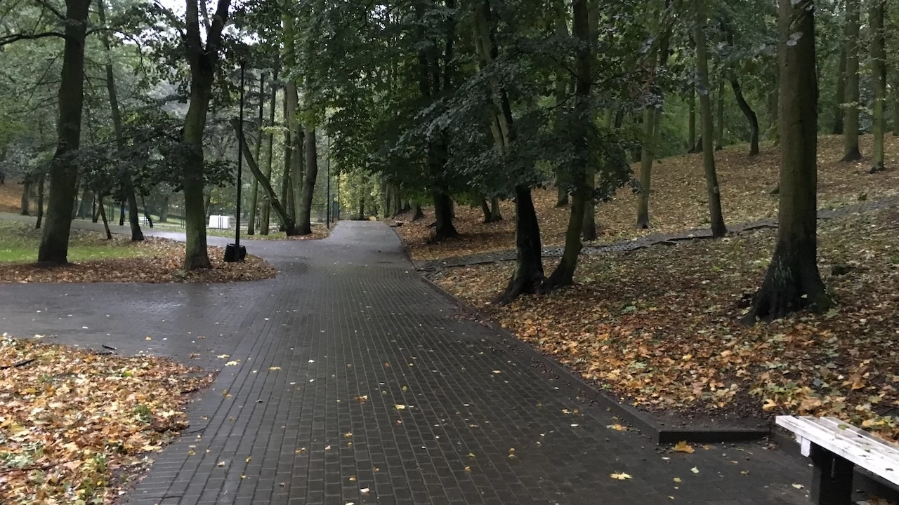 Tczew - Park Miejski jesienią z dnia 7.10.2016
