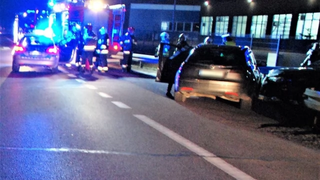 Tczew - Nietrzeźwy kierowca spowodował wypadek