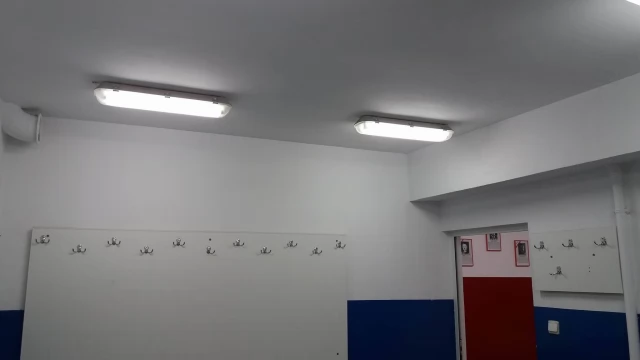 Tczew - Szatnie na Ceglarskiej po remoncie