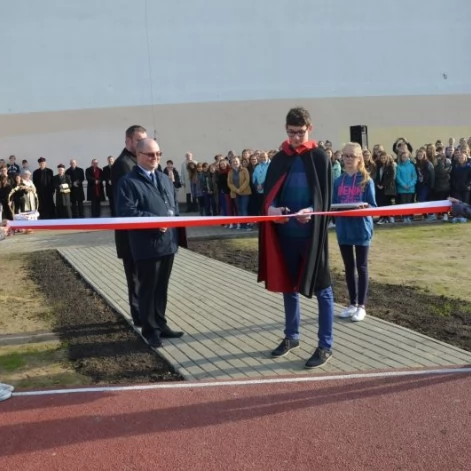 Tczew - Gimnazjaliści z "trójki" mają już  lekkoatletyczne boisko